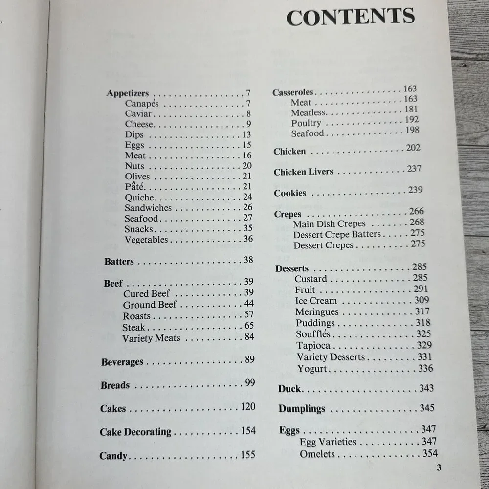 Cookbook encyclopedia creative